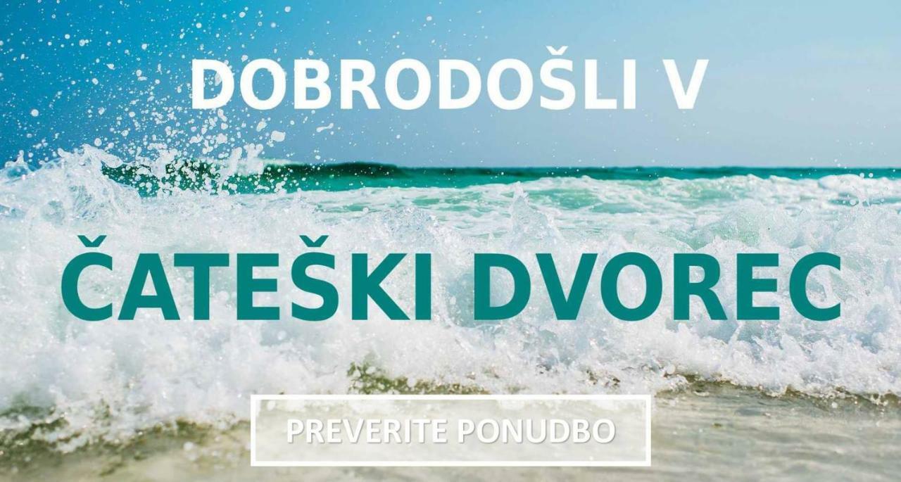 Hotel Cateski Dvorec 카테즈 옵 사비 외부 사진